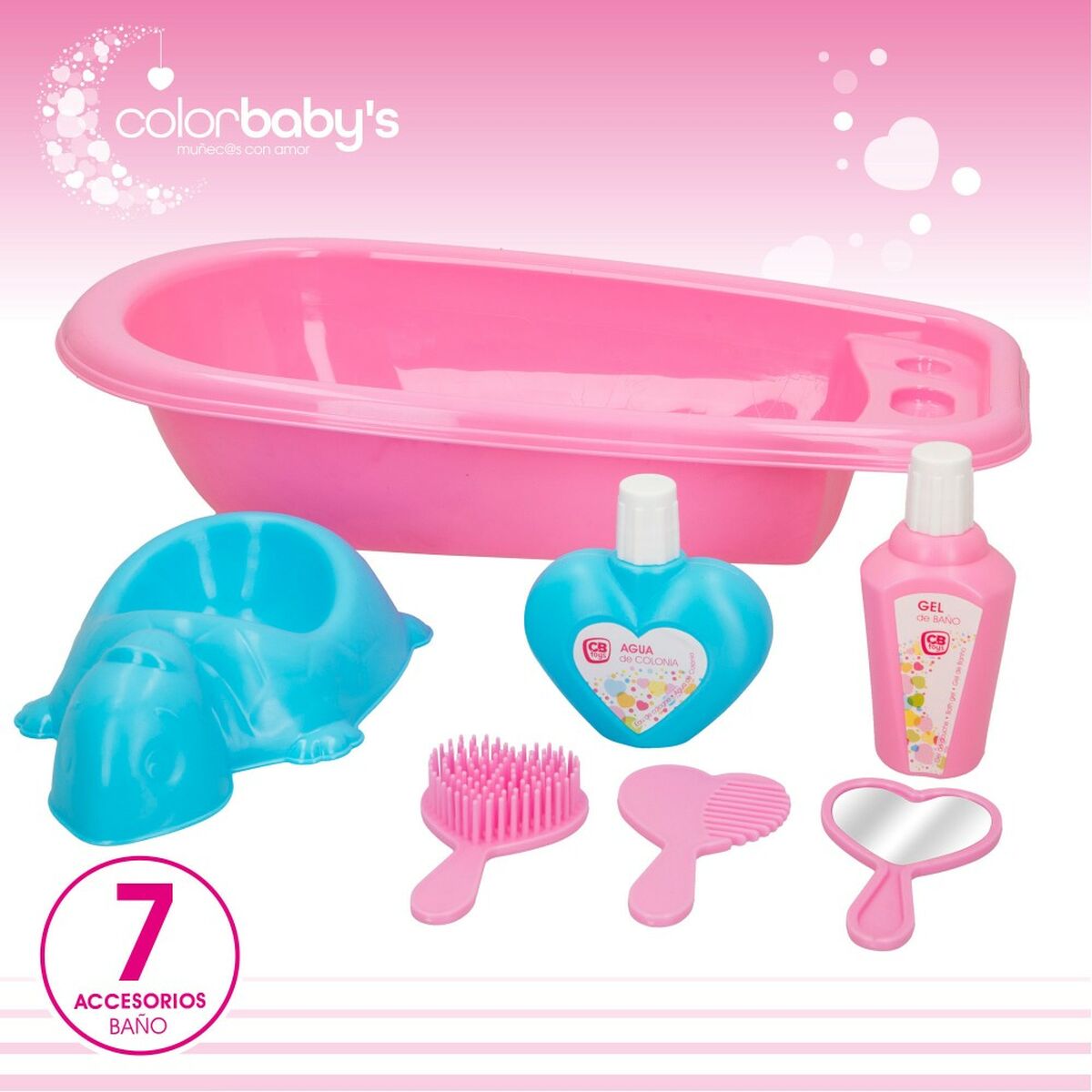 Accessori per Bambole Colorbaby Bambolotto Neonato 20 Pezzi 39 x 9,5 x 21,5 cm 6 Unità 5 S8900483_3