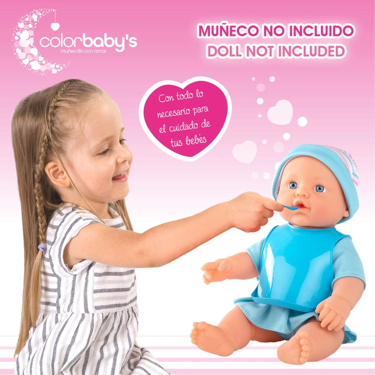 Accessori per Bambole Colorbaby Bambolotto Neonato 20 Pezzi 39 x 9,5 x 21,5 cm 6 Unità 6 S8900483_4