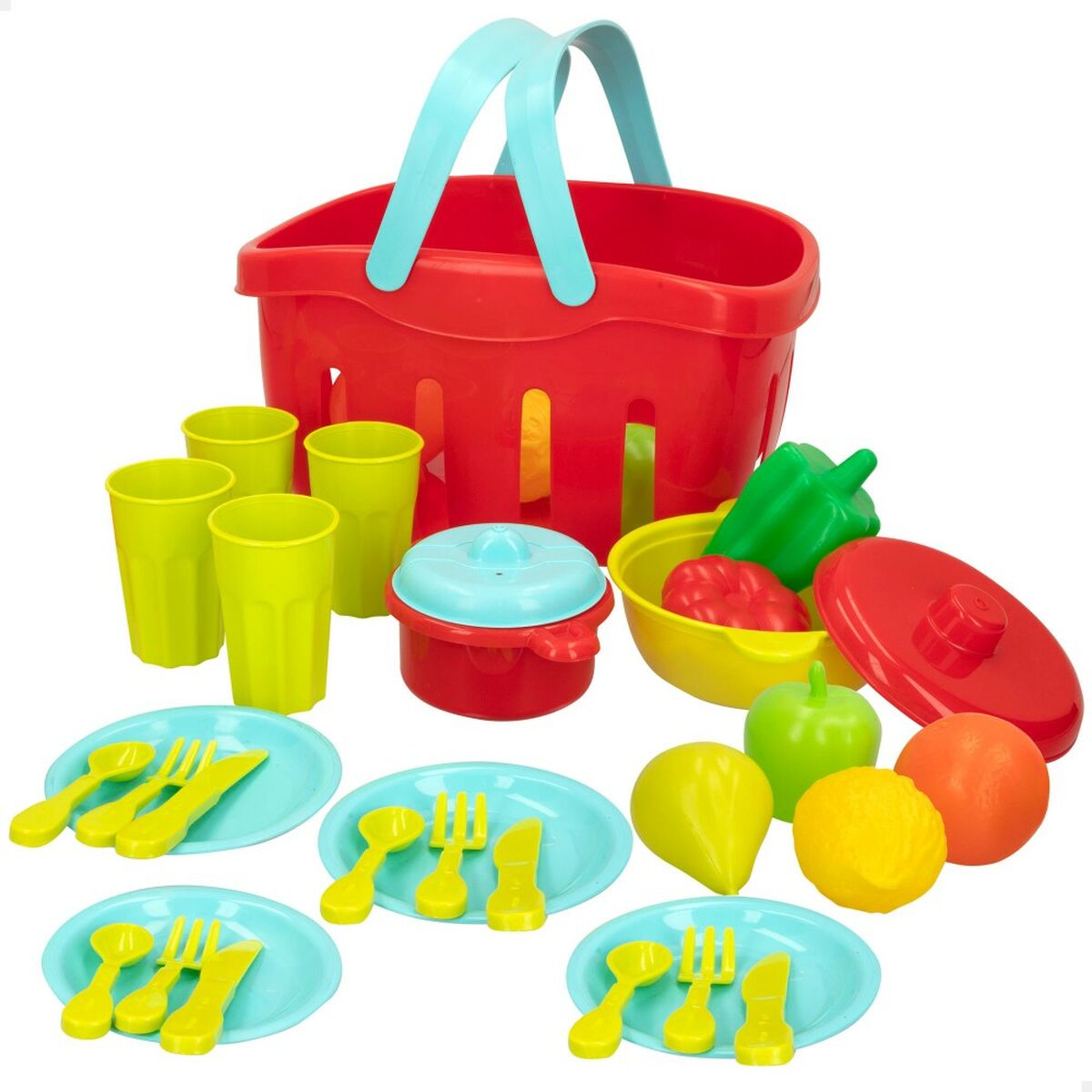 Set di Alimenti giocattolo Colorbaby Utensili e accessori per la cucina 36 Pezzi (12 Unità) 3 S8900552_1