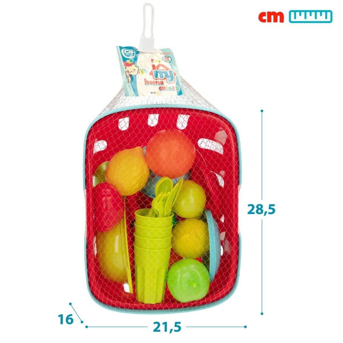 Set di Alimenti giocattolo Colorbaby Utensili e accessori per la cucina 36 Pezzi (12 Unità) 8 S8900552_6