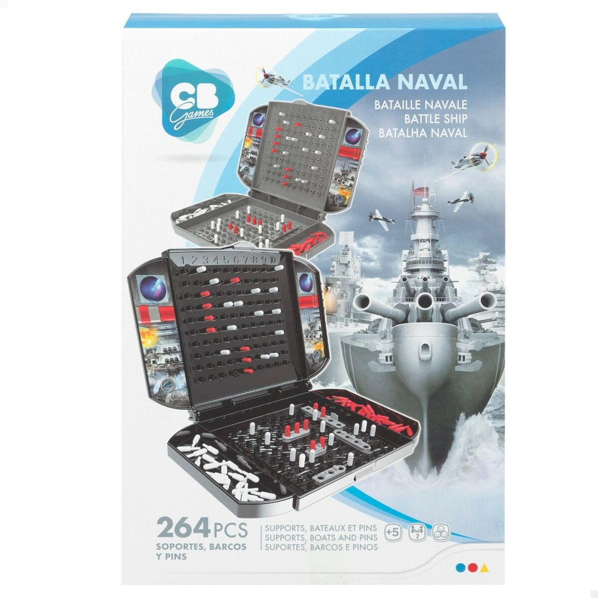 Gioco da Tavolo CB Games Battle ship (12 Unità) 5 S8902608_3