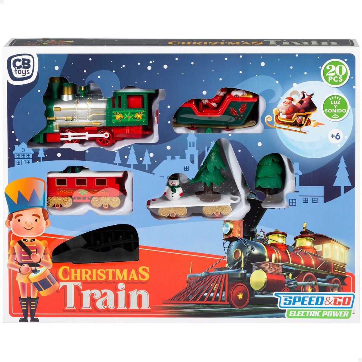 Tren con il circuito Speed & Go 6 Unità 91 x 0,5 x 43,5 cm 4 S8902670_2