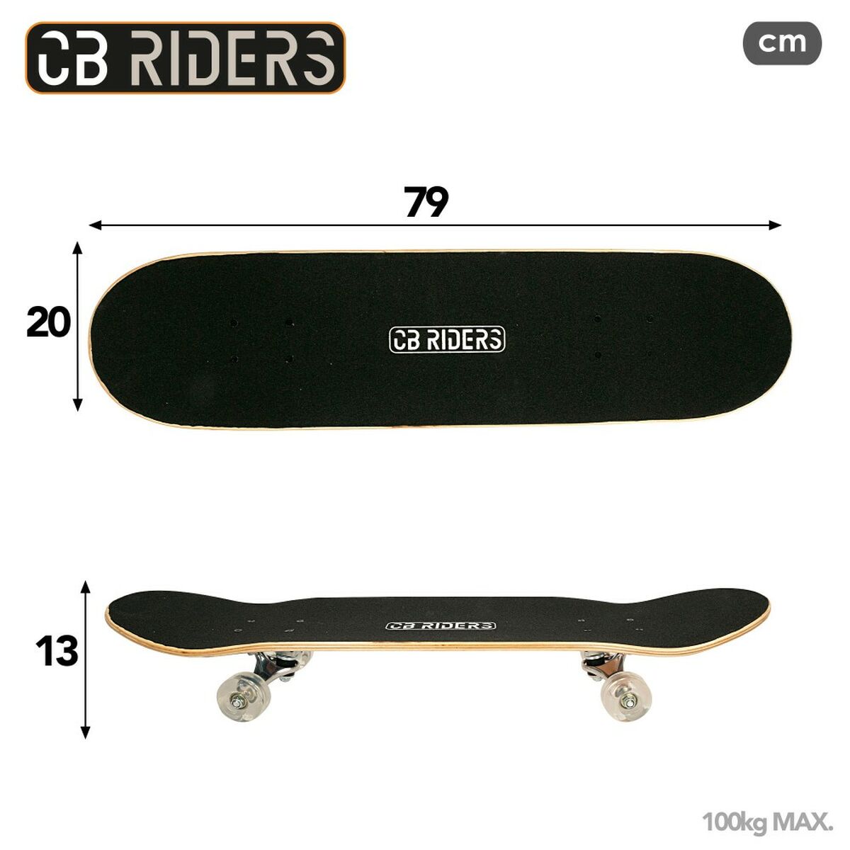 Skateboard Colorbaby (2 Unità) 6 S8903222_4
