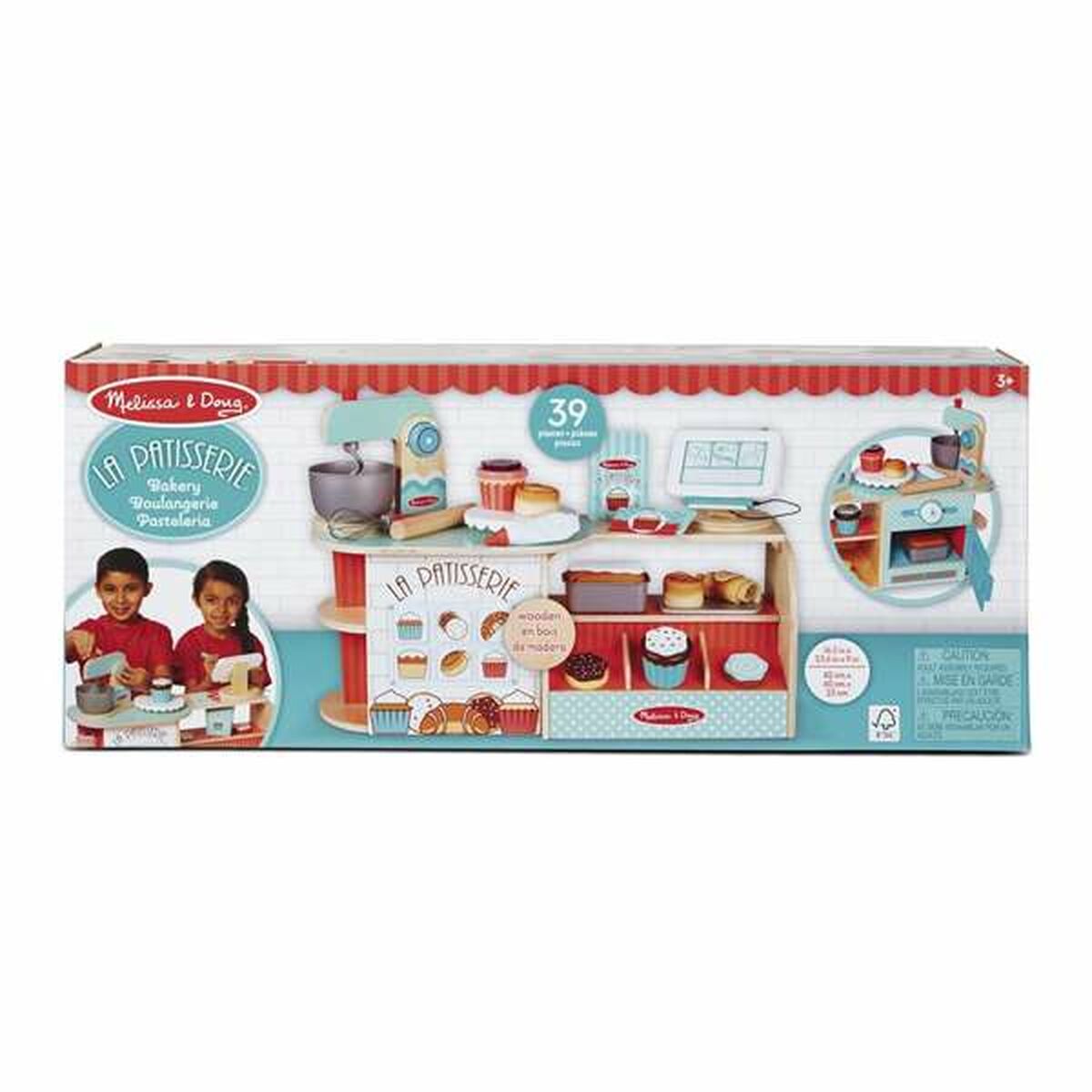 Pasticceria giocattolo Melissa & Doug 39 Pezzi 59 x 24 x 24 cm 5 S2431455_3