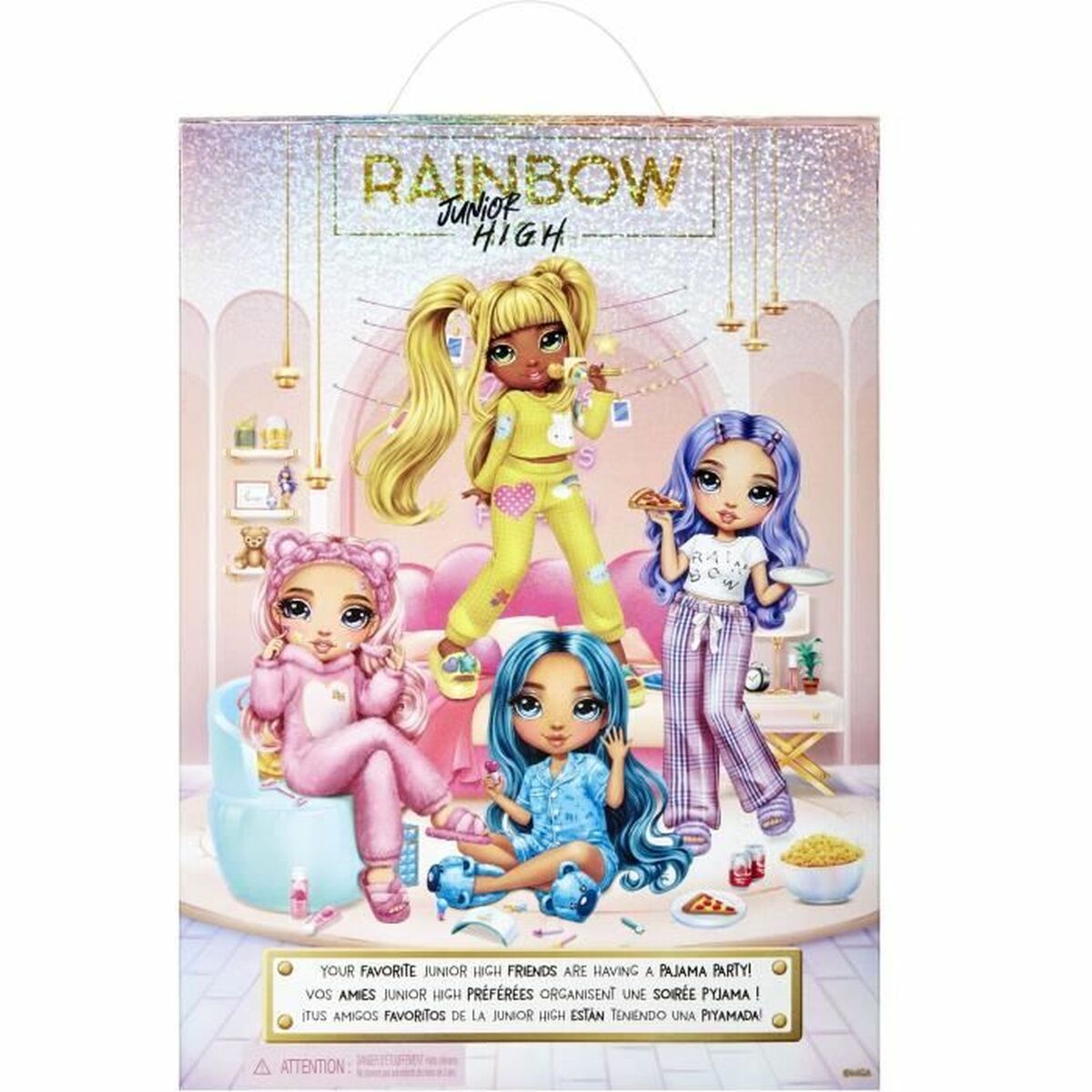 Baby doll Rainbow High Pajama Party Bella (Pink) 5 S7195962_3