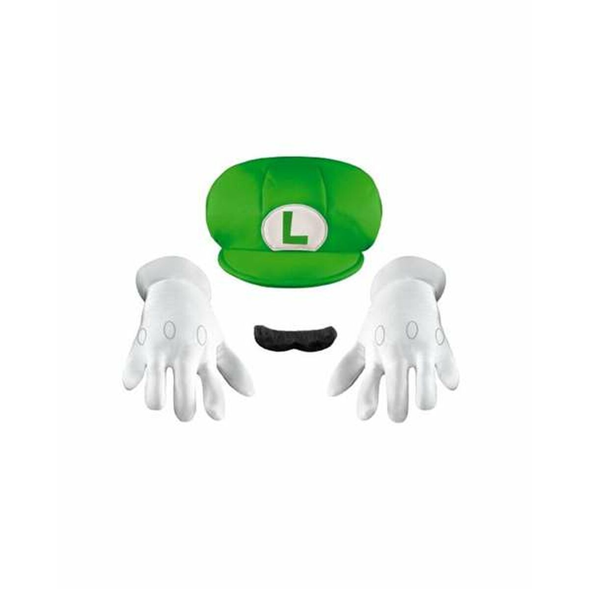 Accessori per travestimenti Super Mario Kit Luigi 4 Pezzi 2 S2432786_0