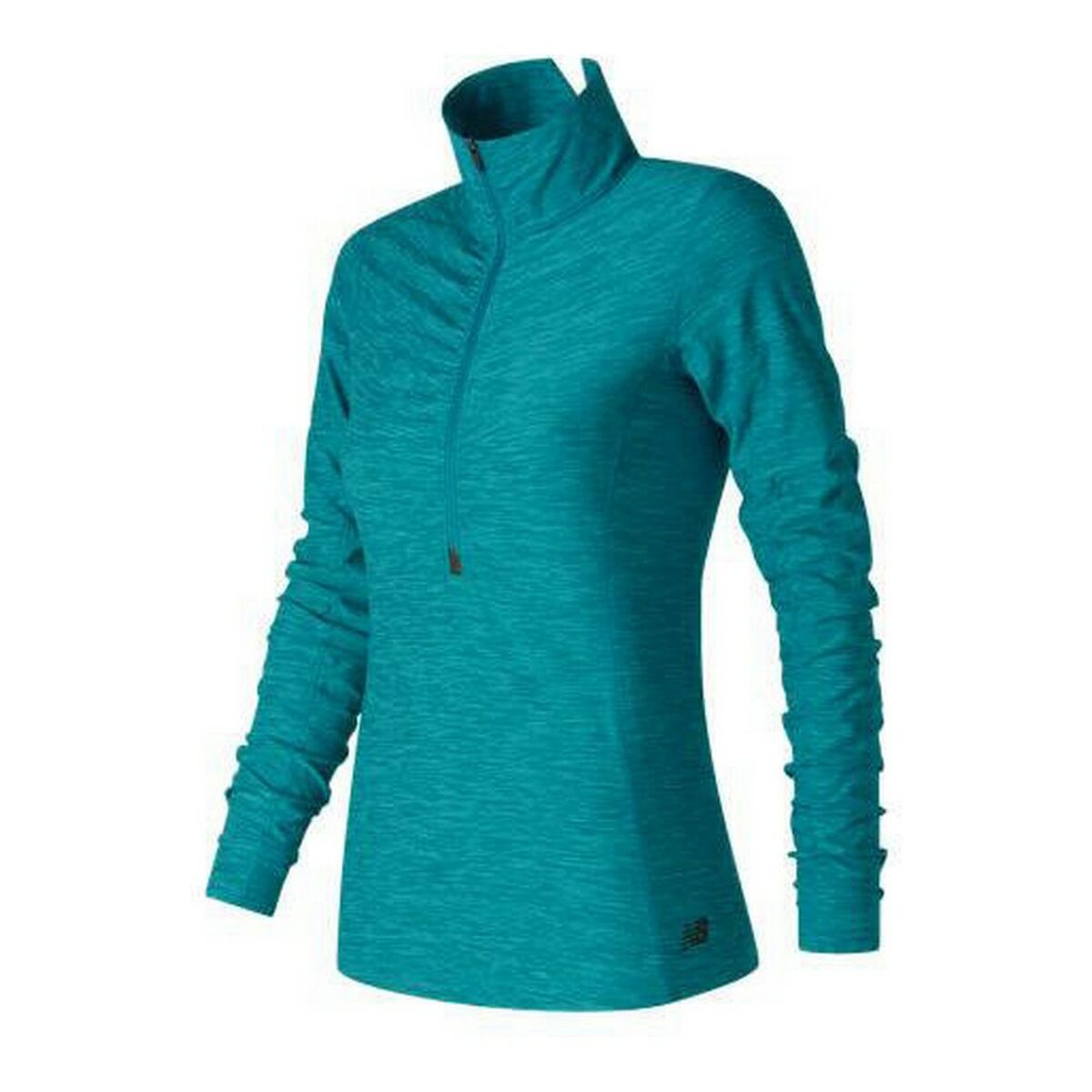 Maglia a maniche lunghe da donna New Balance WT71102 Verde (XS) 2 S2016055_0
