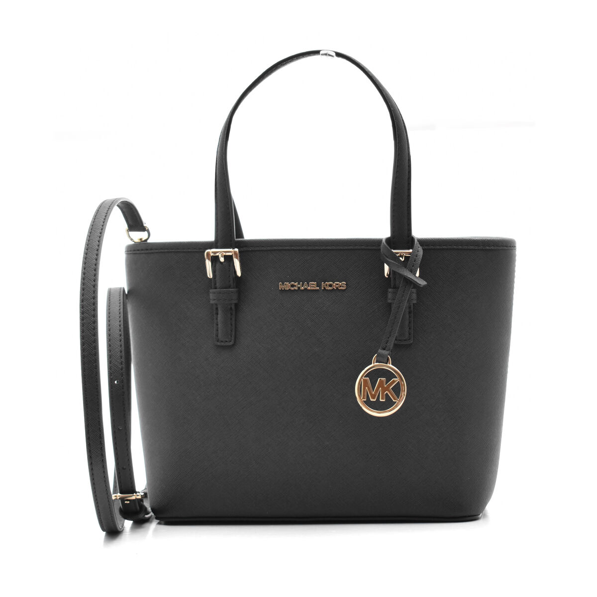 Borsa Donna Michael Kors 35T9GTVT0L-BLACK-NOIR Nero 22 x 18 x 10 cm 2 S0385084_0