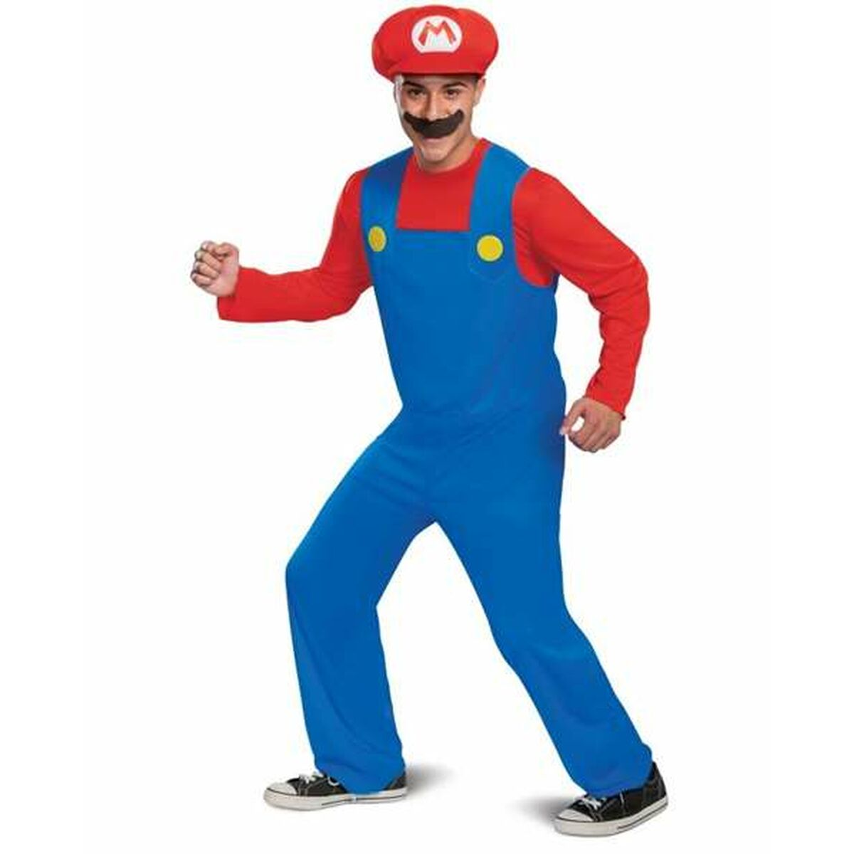 Costume per Adulti Super Mario Lux 3 Pezzi 2 S2432687_0