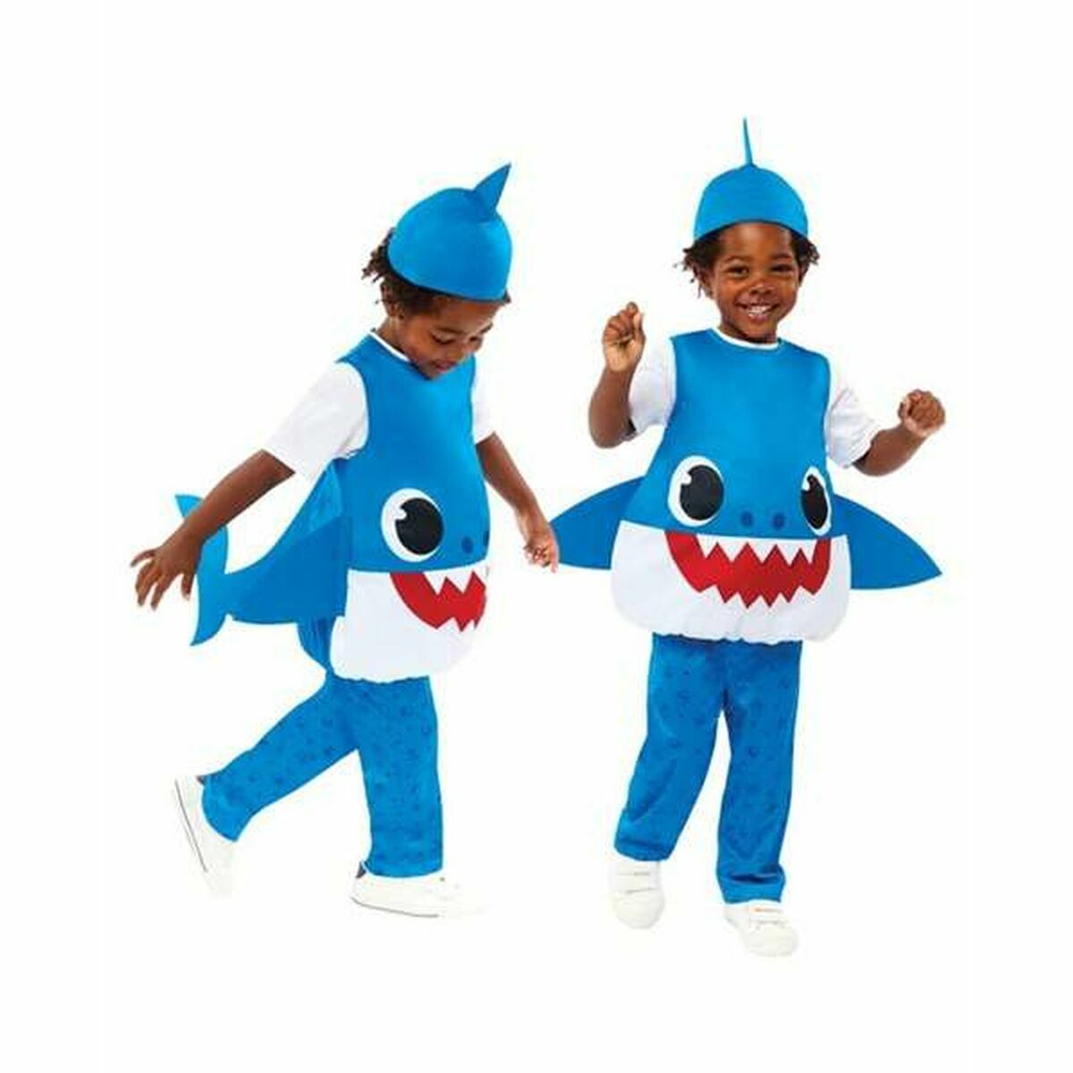 Costume per Bambini Baby Shark Azzurro 3 Pezzi 2 S2433650_0