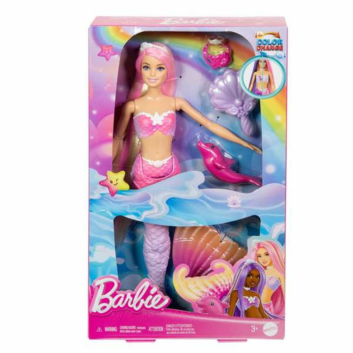 Bambola Barbie Colour Changing Mermaid 5 S7197345_3