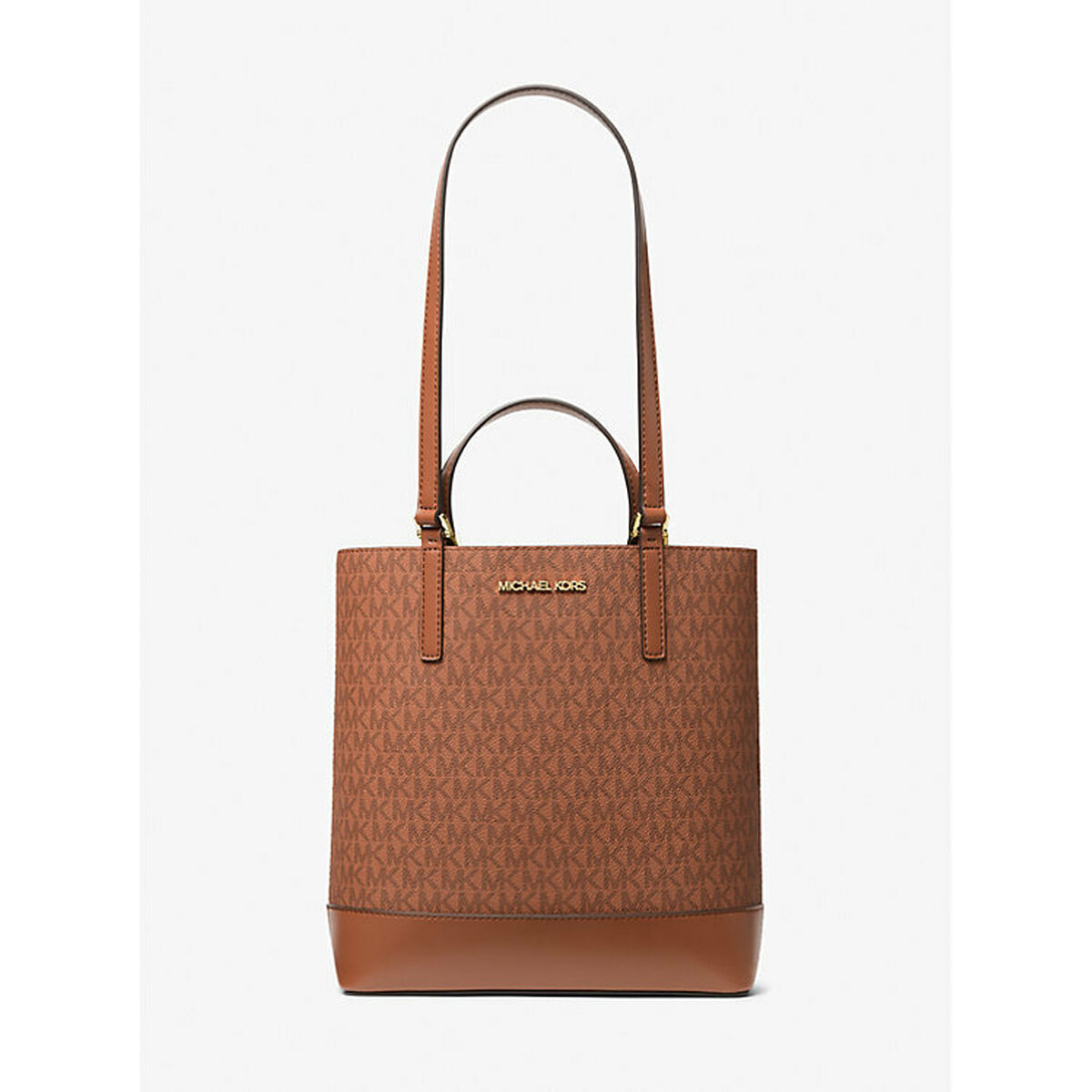 Borsa a Spalla Michael Kors Kelli Marrone 30 x 27 x 9 cm 3 S0388905_1