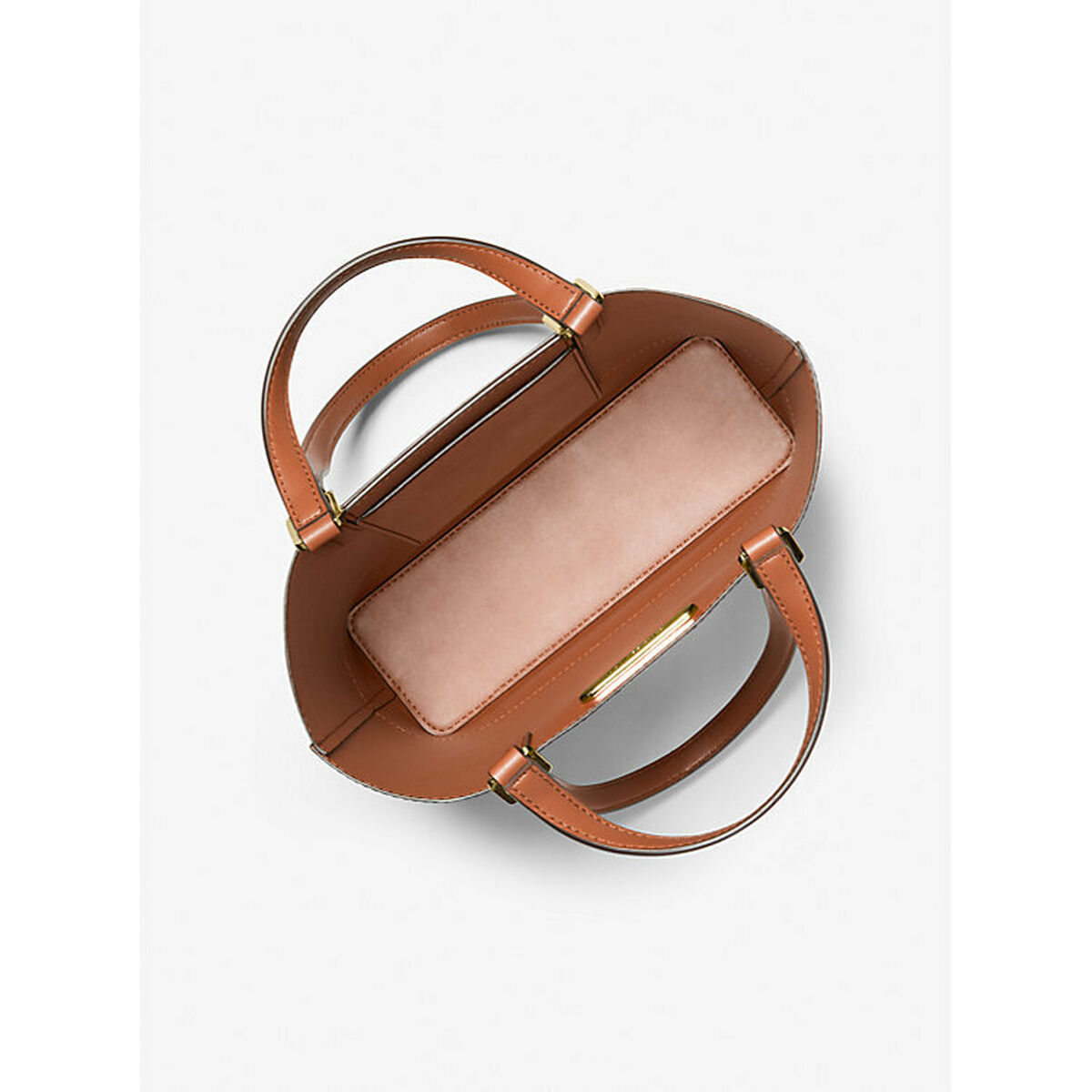 Borsa a Spalla Michael Kors Kelli Marrone 30 x 27 x 9 cm 4 S0388905_2