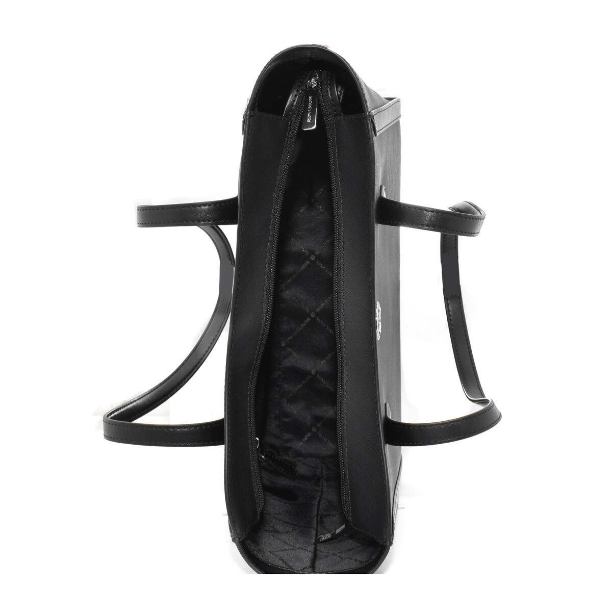 Borsa a Spalla Michael Kors Leida Nero 33 X 30 X 12 CM 4 S0388885_2