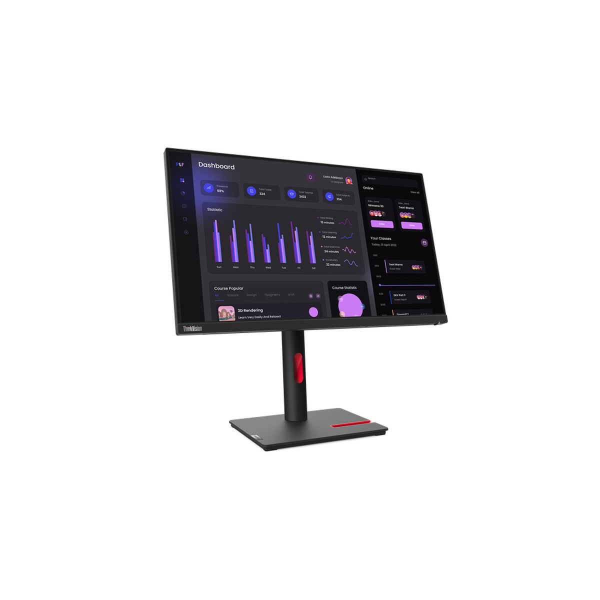 Monitor Lenovo T24i-30 Full HD 23,8" 50 - 60 Hz 60 Hz 2 S55230076_0