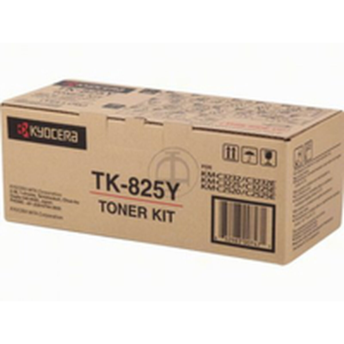 Toner Originale Kyocera TK-825Y Giallo Nero 3 M0513122_1