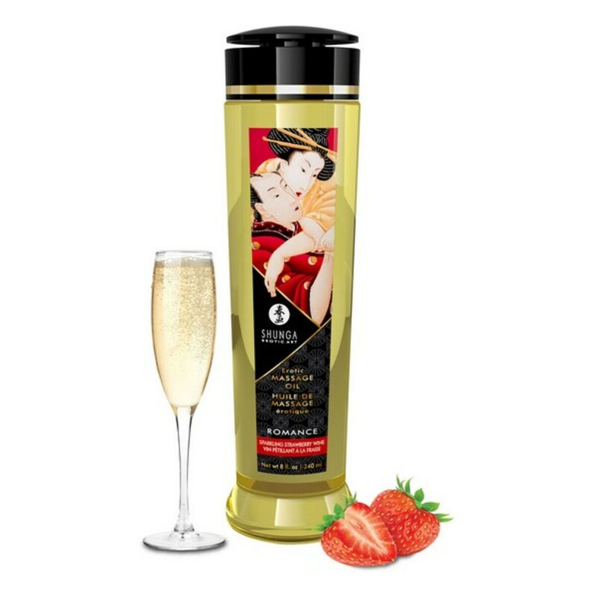 Olio per Massaggio Erotico Shunga Romance (240 ml) 2 S4000107_0