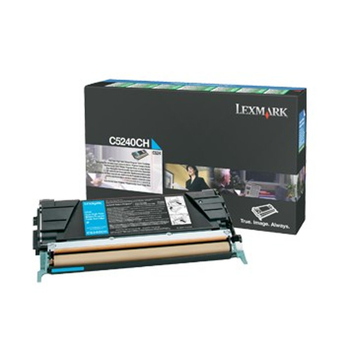Toner Originale Lexmark 00C5240CH Ciano 2 M0514950_0