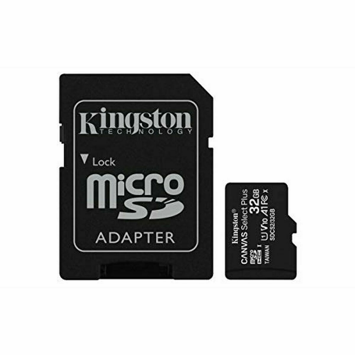 Scheda Di Memoria Micro SD con Adattatore Kingston Canvas Select Plus 32 GB 2 S9122483_0