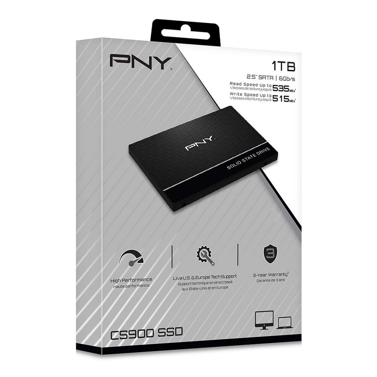 Hard Disk PNY CS900 SSD 3 S7178716_1