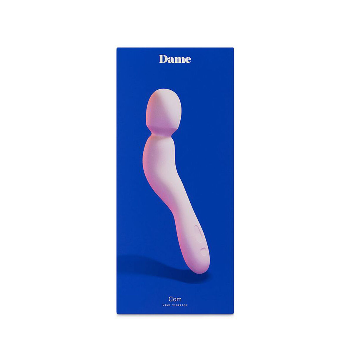 Vibratore Dame Com Wand Massager Quartz Bianco Rosa 4 S4005931_2