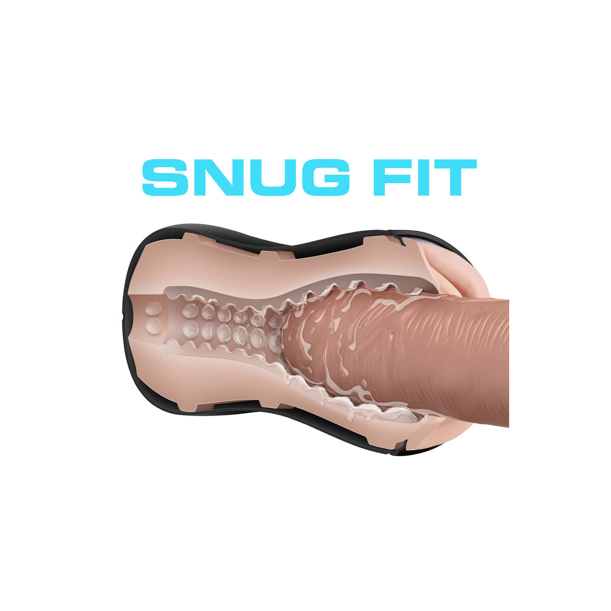 Masturbatore Blush M for Men Soft & Wet Stroker Vanilla 6 S9402217_4