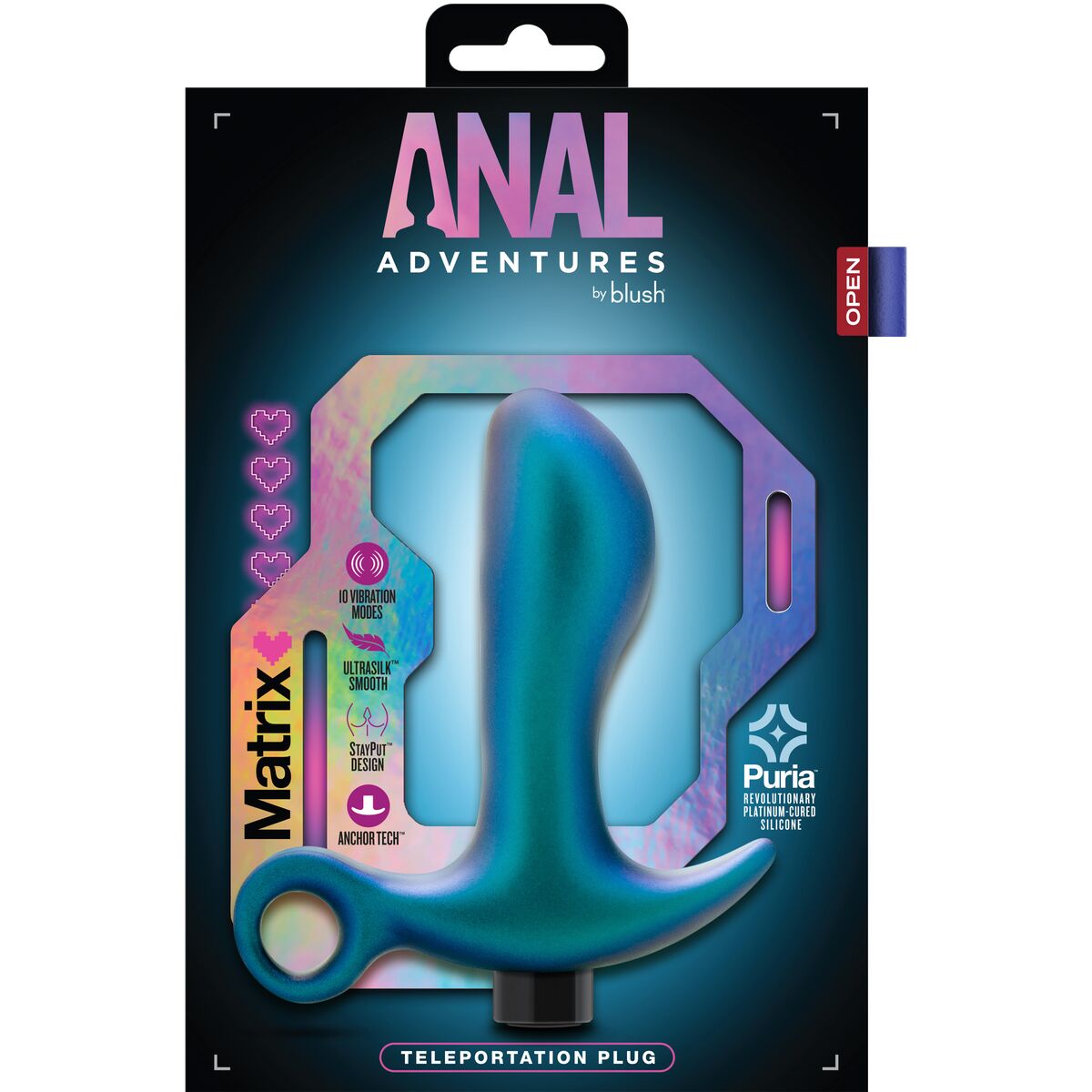 Plug Anale Blush ADVENTURES MATRIX TELEPORTATION Azzurro 6 S9402529_4
