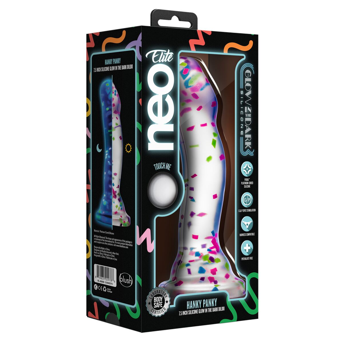 Dildo Blush Neo Multicolore Ø 3,8 cm 7 S9402534_5