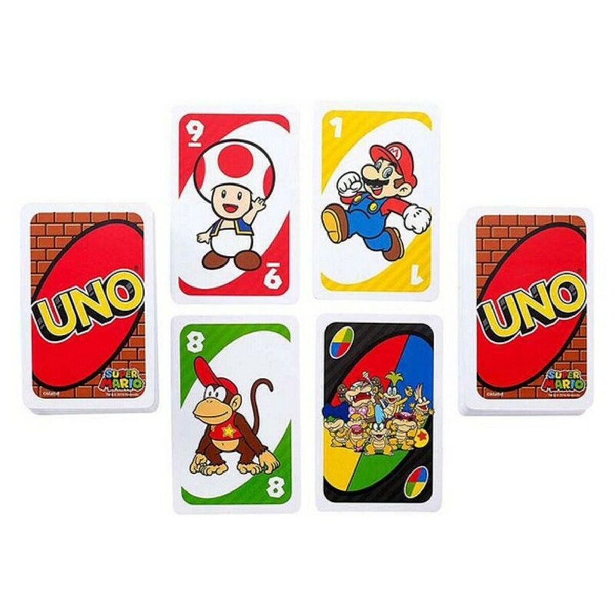 Carte da Gioco UNO Super Mario Mattel DRD00 7 S7173027_5