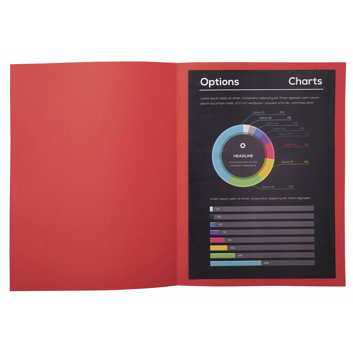 Sottocartella Exacompta Rock's Rosso A4 100 Pezzi 6 S8406122_4