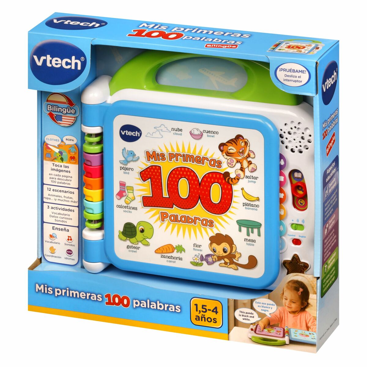 Libro interattivo per bambini Vtech Mis primeras 100 palabras 8 S2432365_6