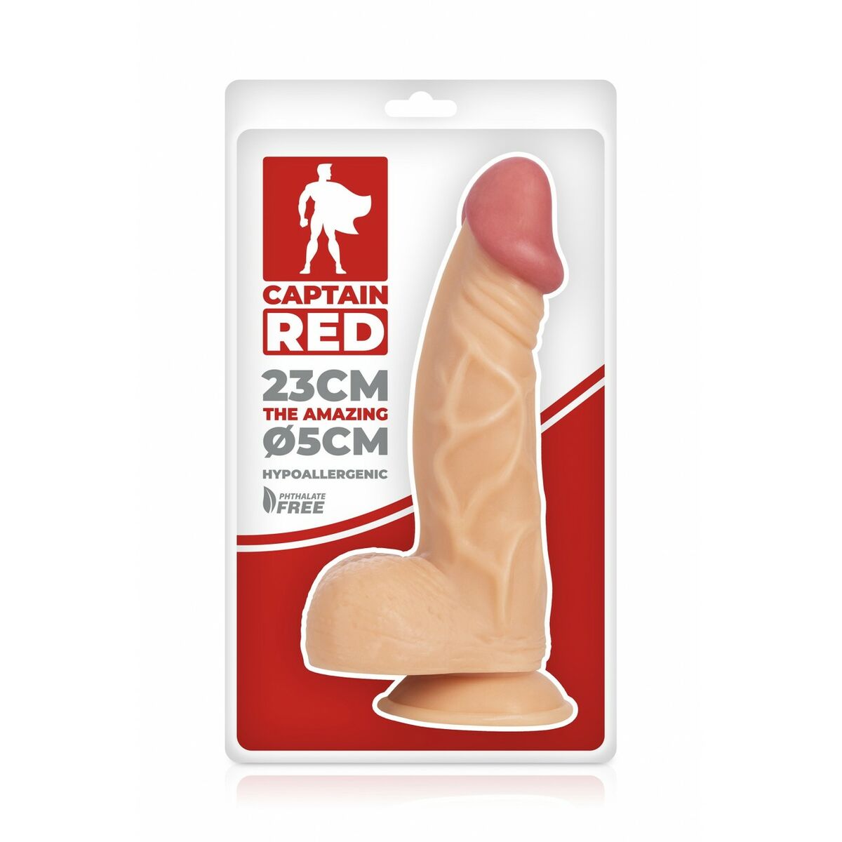 Dildo Realistico Captain Red 23 cm 3 M0403118_1