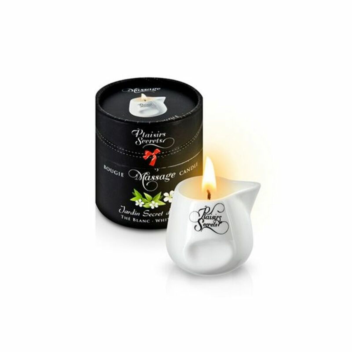 Candela Massaggio Plaisirs Secrets Tè Bianco 80 ml 3 M0405127_1