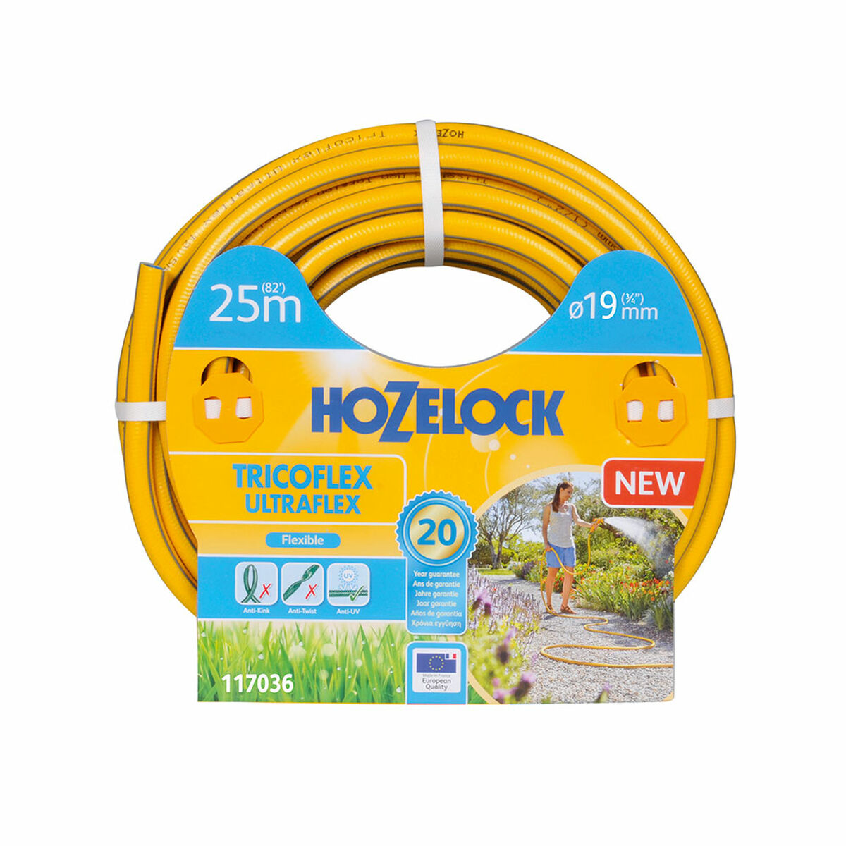 Pompa Hozelock Tricoflex Ultraflex 25 m PVC 3/4" Ø 19 mm 2 S7919256_0