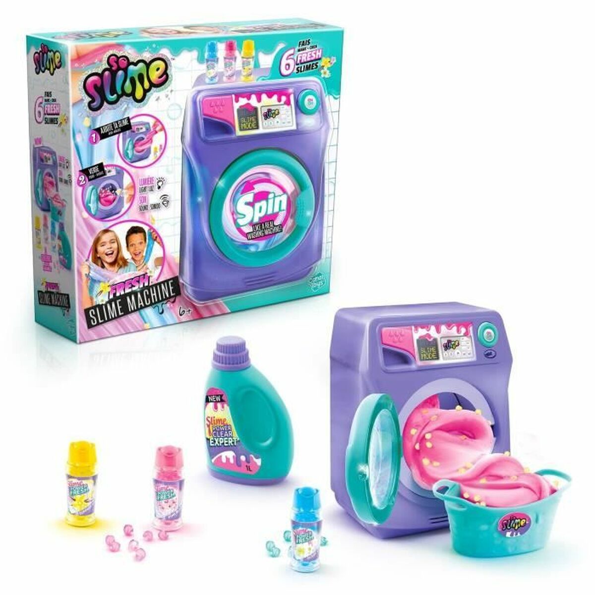 Slime Canal Toys Washing Machine Fresh Scented Viola 2 S7197469_0