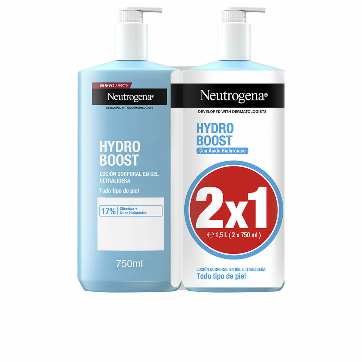 Lozione Corpo Neutrogena Hydro Boost 750 ml x 2 Gel Idratante 2 S05126796_0