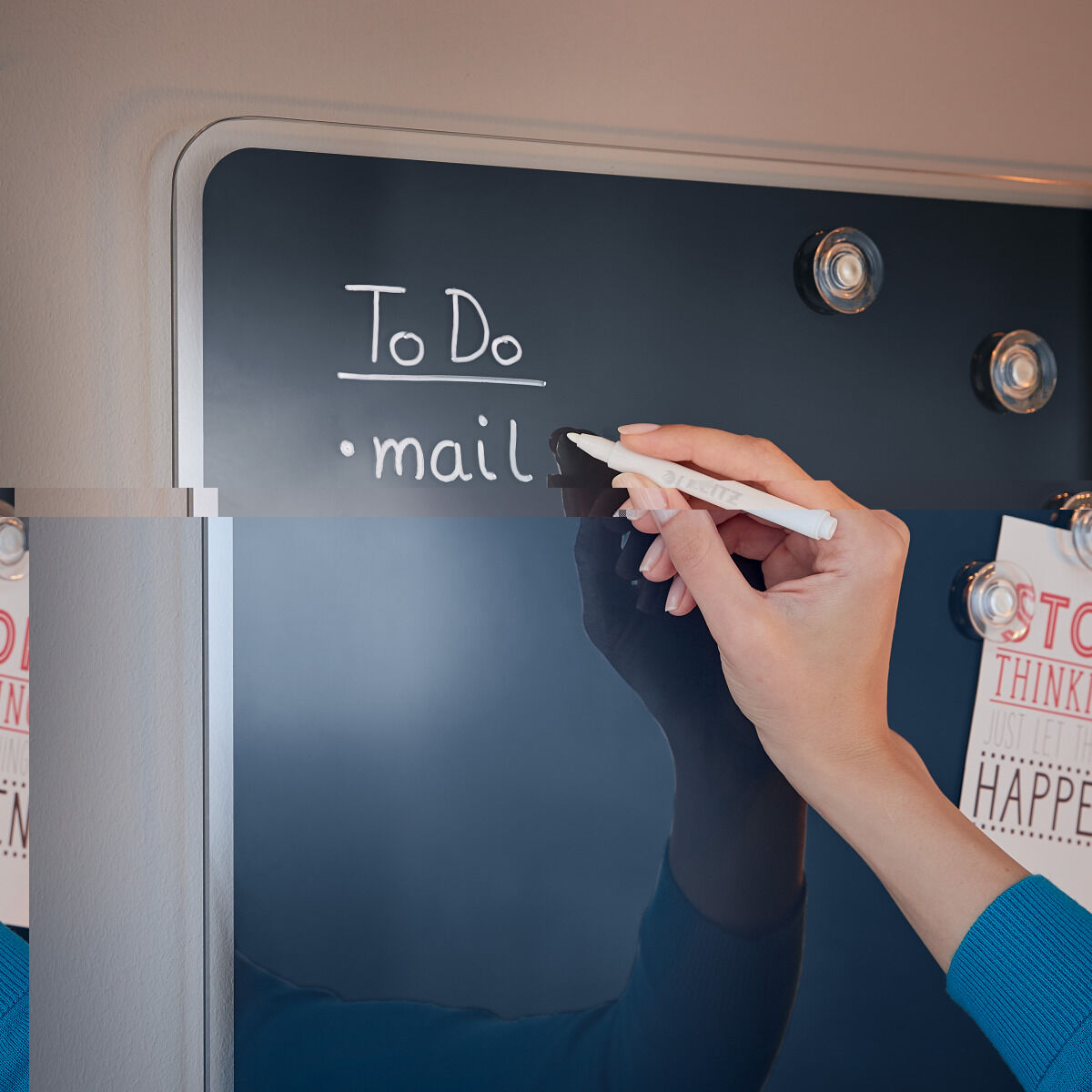 Lavagna magnetica Leitz Cosy Grigio 5 M0900132_3