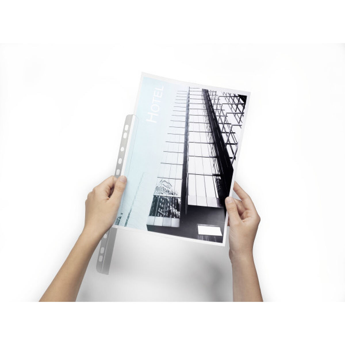 Dorsi per Rilegatura Durable Trasparente PVC Plastica (50 Unità) 5 S8404330_3