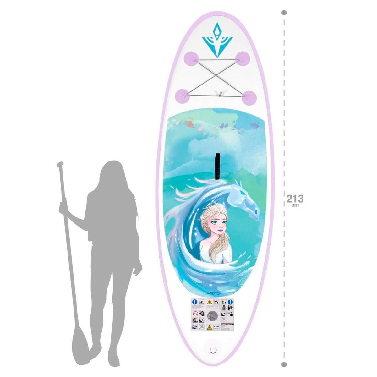 Tavola da Paddle Surf Gonfiabile con Accessori Frozen 3 S8905538_1