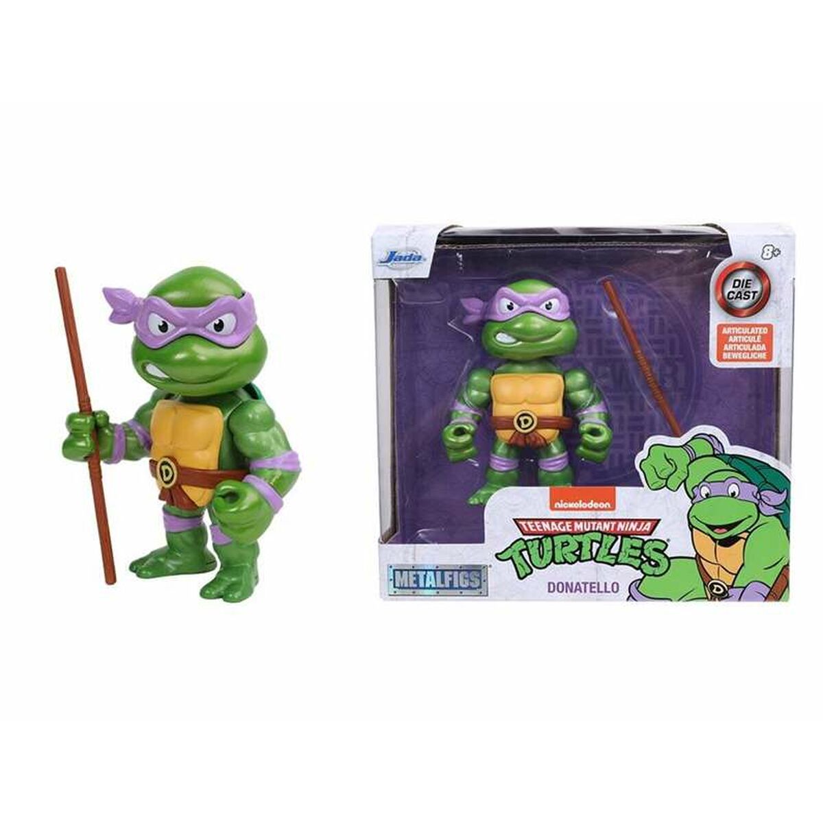 Personaggi d'Azione Teenage Mutant Ninja Turtles Donatello 10 cm 9 S2434558_7