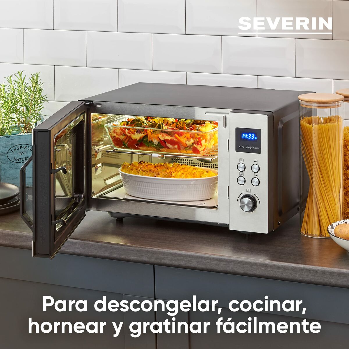 Microonde con Grill Severin 7777 25L 4 S7611388_2