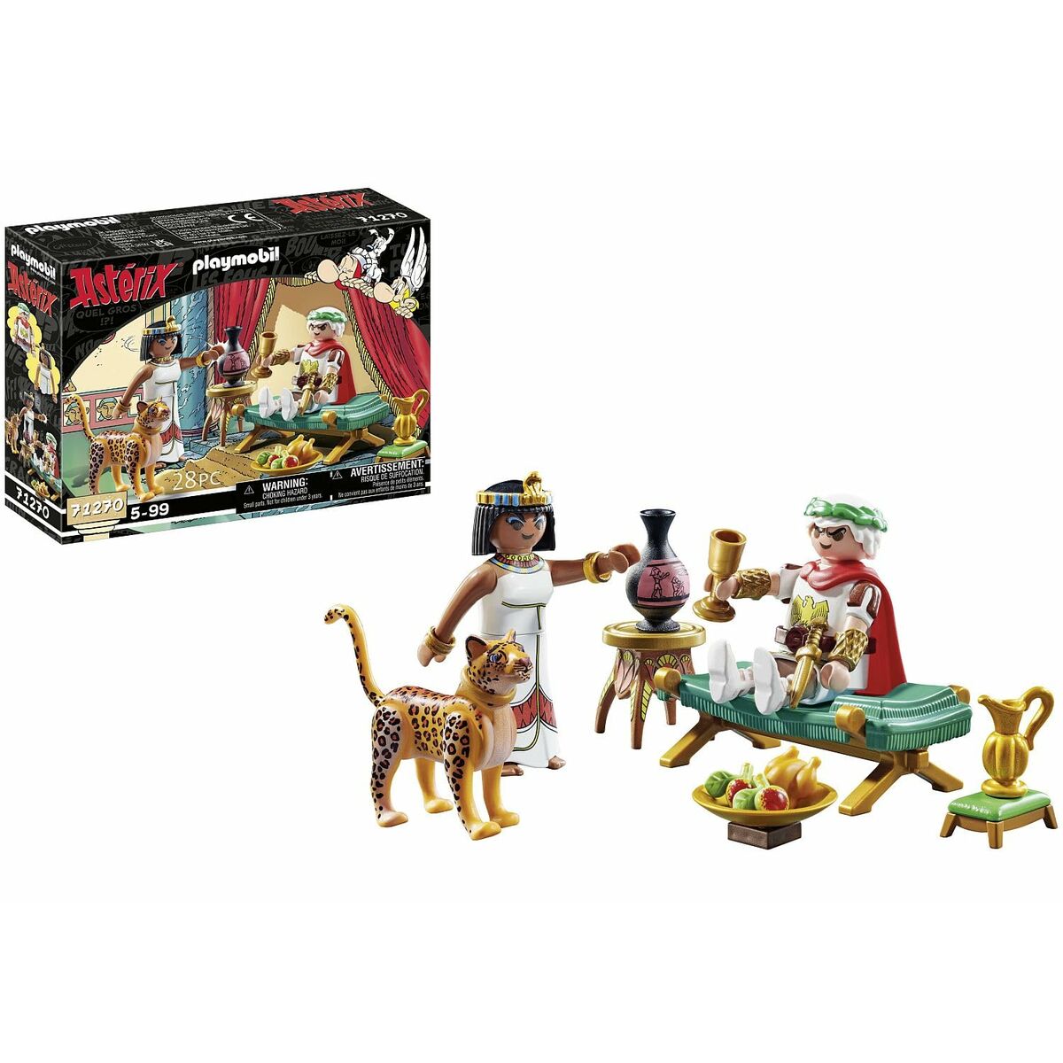 Playset Playmobil 71270 - Asterix: César and Cleopatra 28 Pezzi 10 S7190886_8