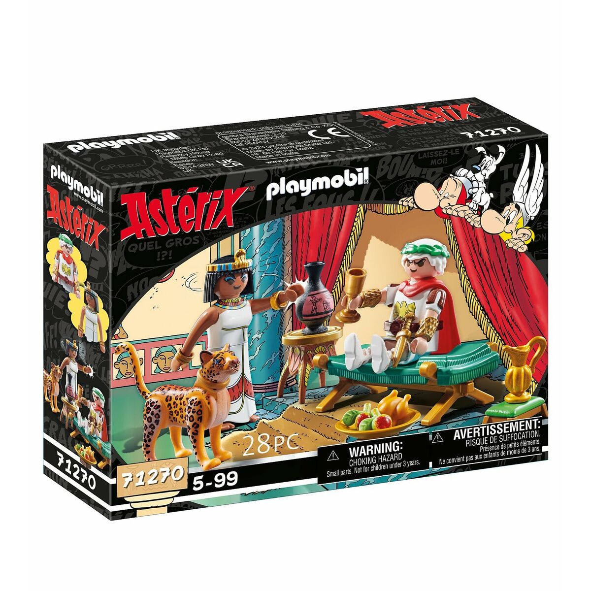 Playset Playmobil 71270 - Asterix: César and Cleopatra 28 Pezzi 11 S7190886_9