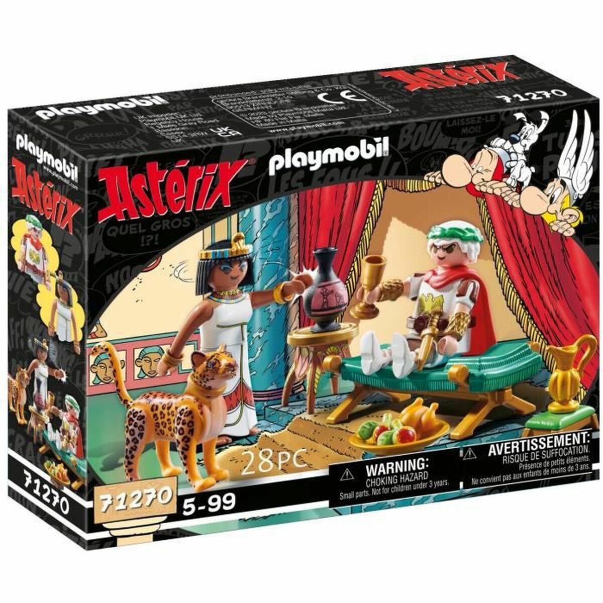 Playset Playmobil 71270 - Asterix: César and Cleopatra 28 Pezzi 2 S7190886_0