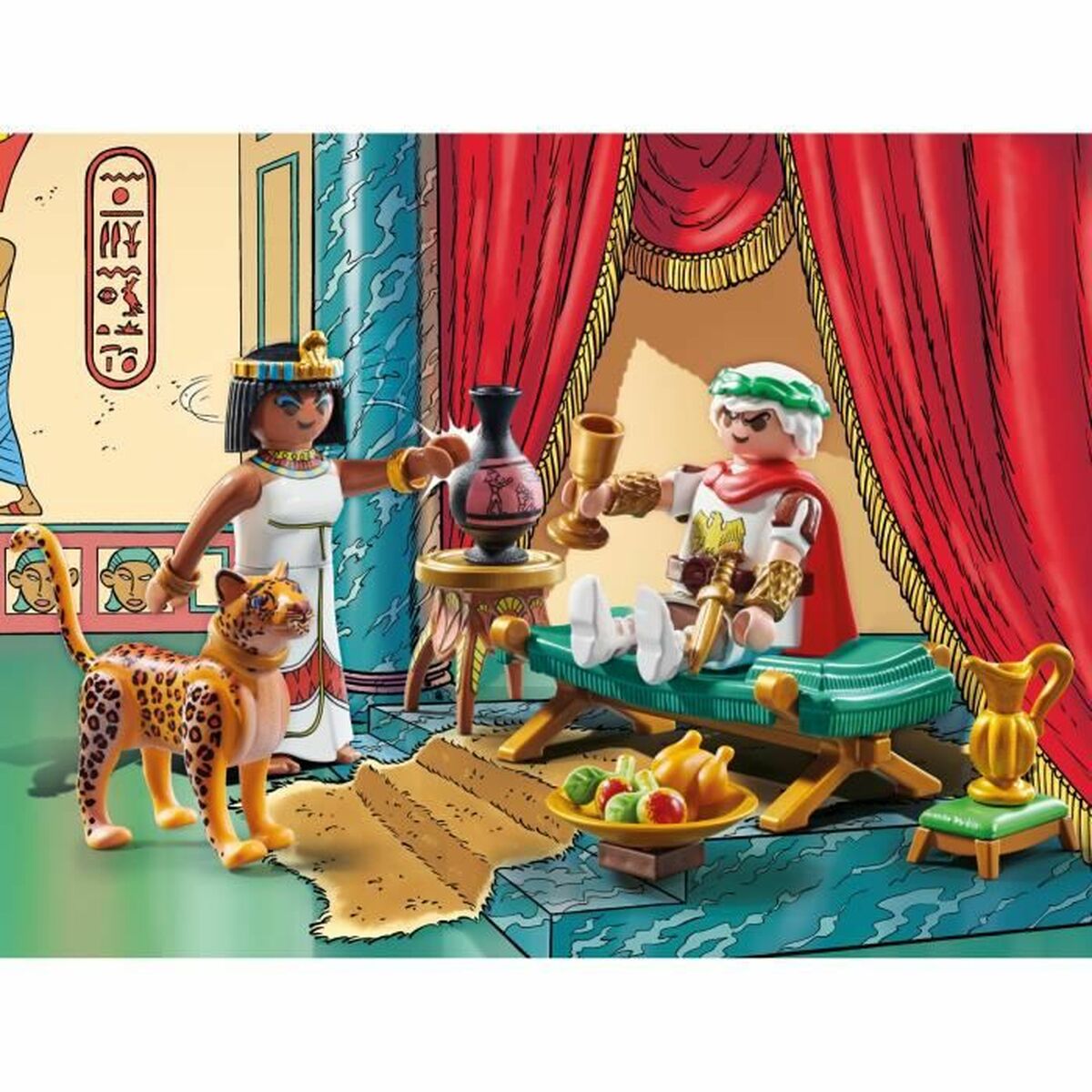 Playset Playmobil 71270 - Asterix: César and Cleopatra 28 Pezzi 3 S7190886_1