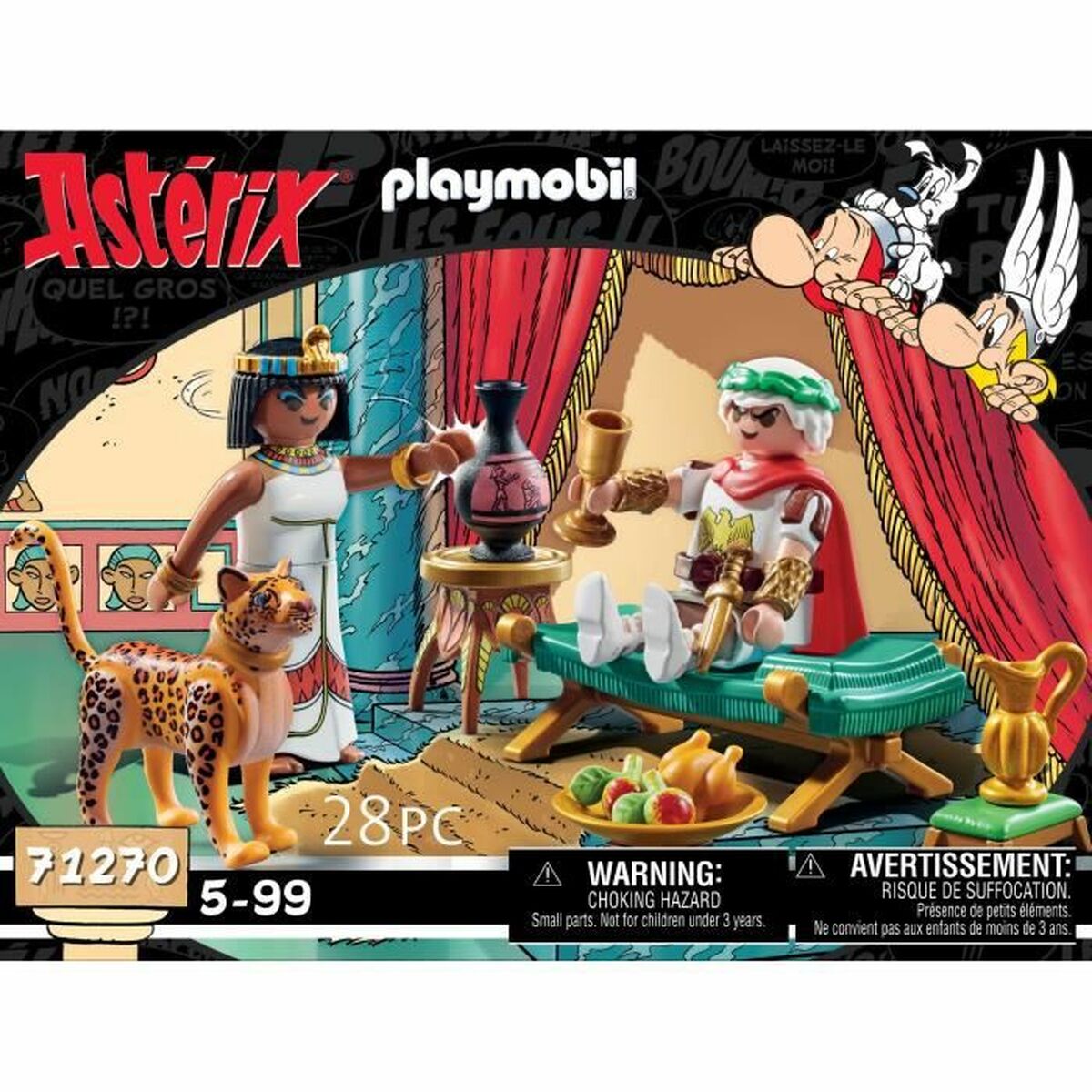 Playset Playmobil 71270 - Asterix: César and Cleopatra 28 Pezzi 5 S7190886_3
