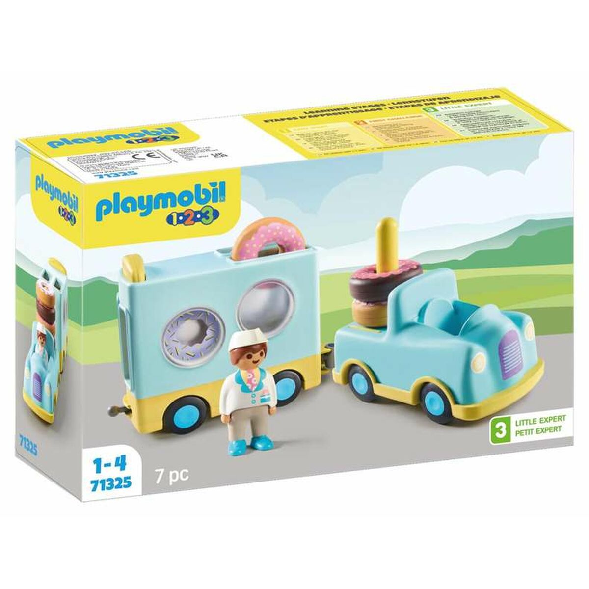 Playset Playmobil 71325 Camion Ciambella 7 Pezzi 2 S2435540_0