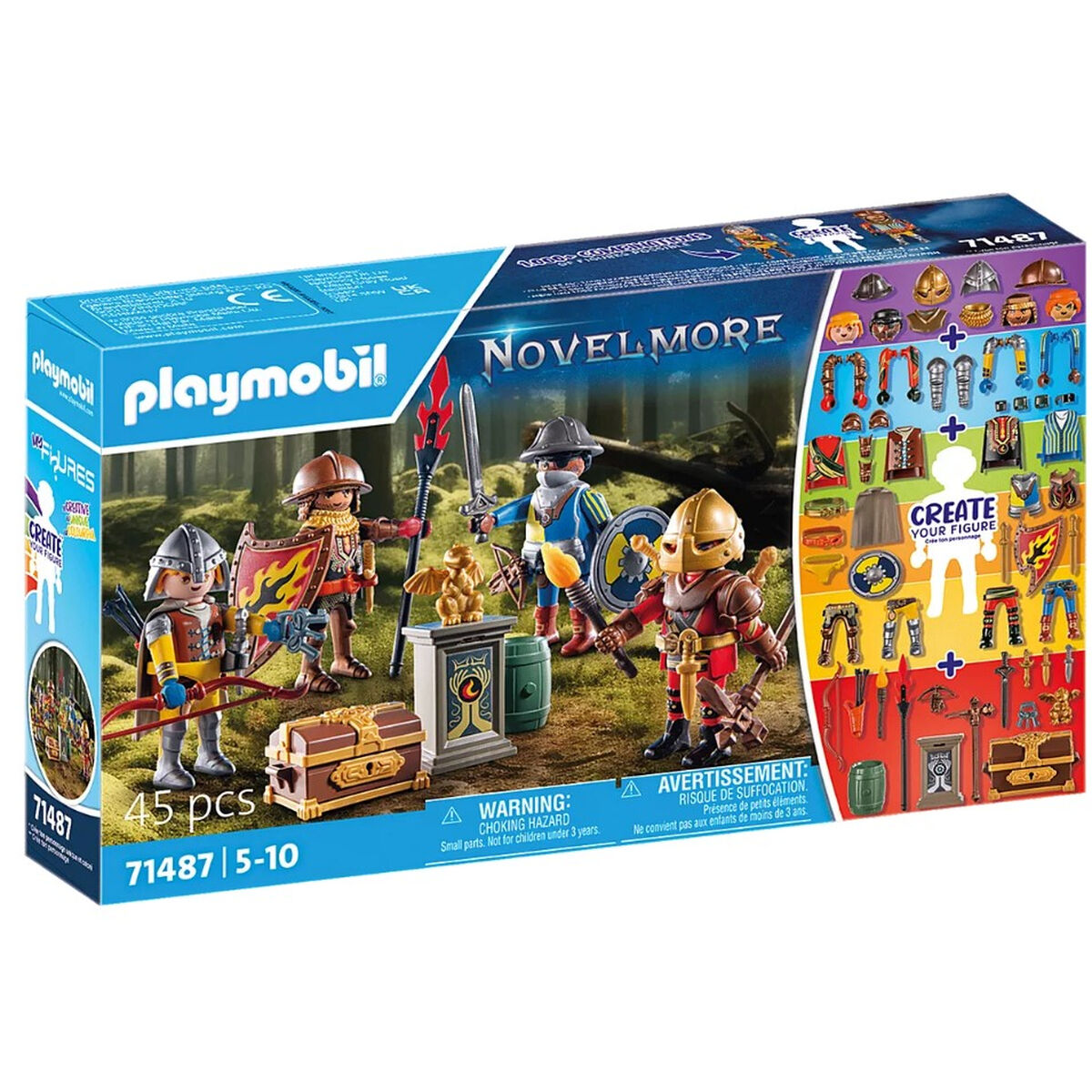 Playset Playmobil Novelmore 45 Pezzi 2 S2435560_0