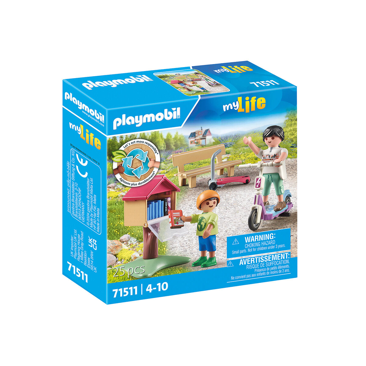 Playset Playmobil Color Moto 25 Pezzi 2 S2435565_0