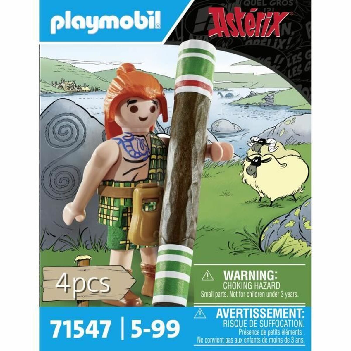 Playset Playmobil Asterix 71547 4 Pezzi 4 Unità 4 S71003945_2